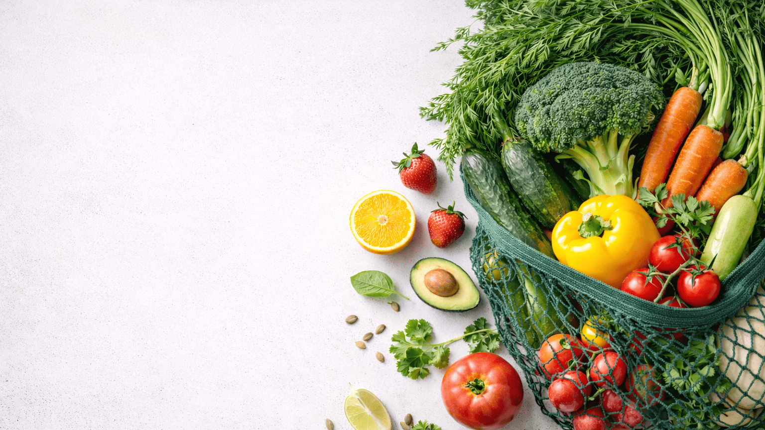 Fresh vegetables in Lyon